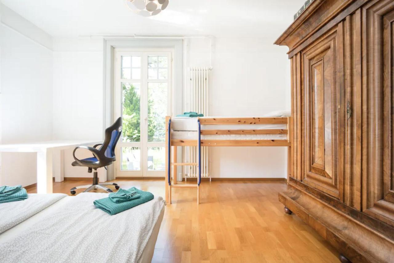 Bern Zwei Zimmer Im Jugendstilhaus Mit Garten Exteriör bild